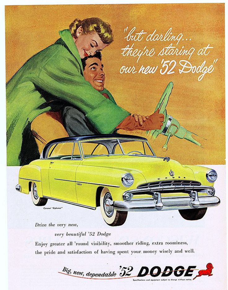 1952 Dodge advert